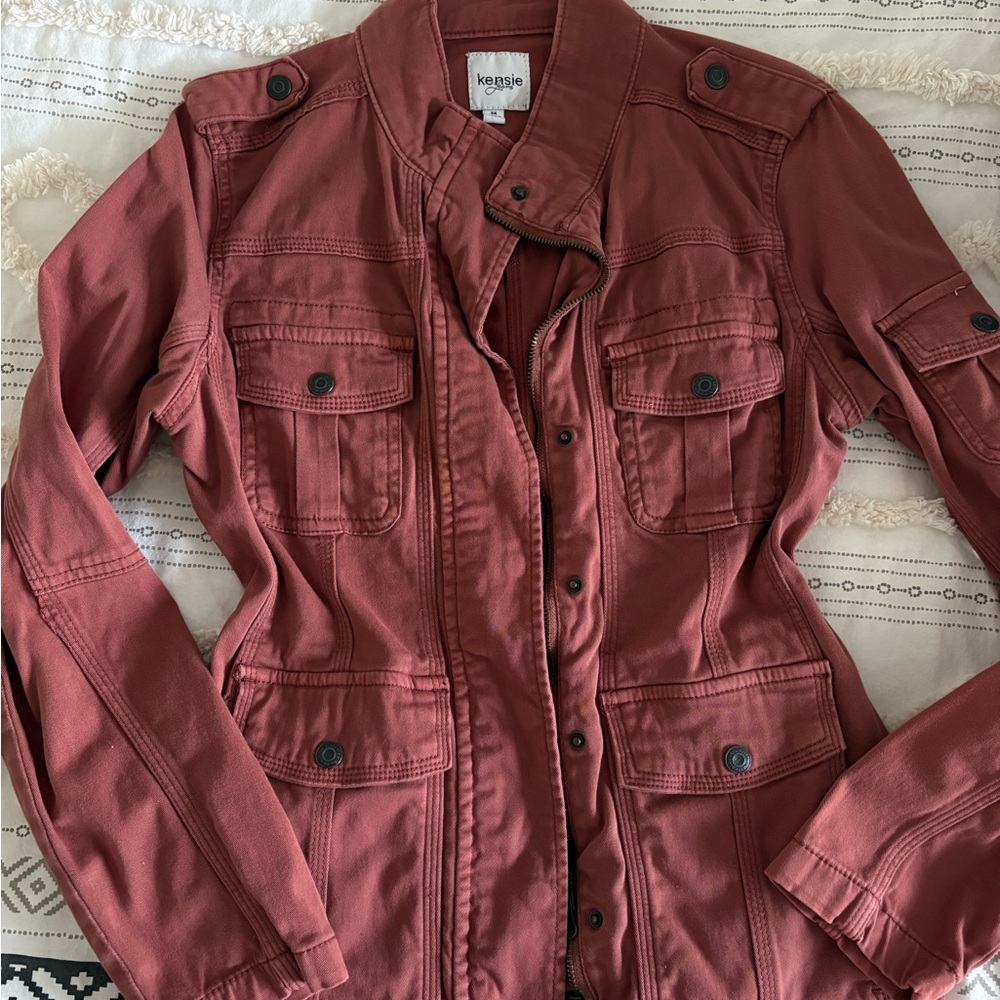Kensie Women's Brick Utility Jacket